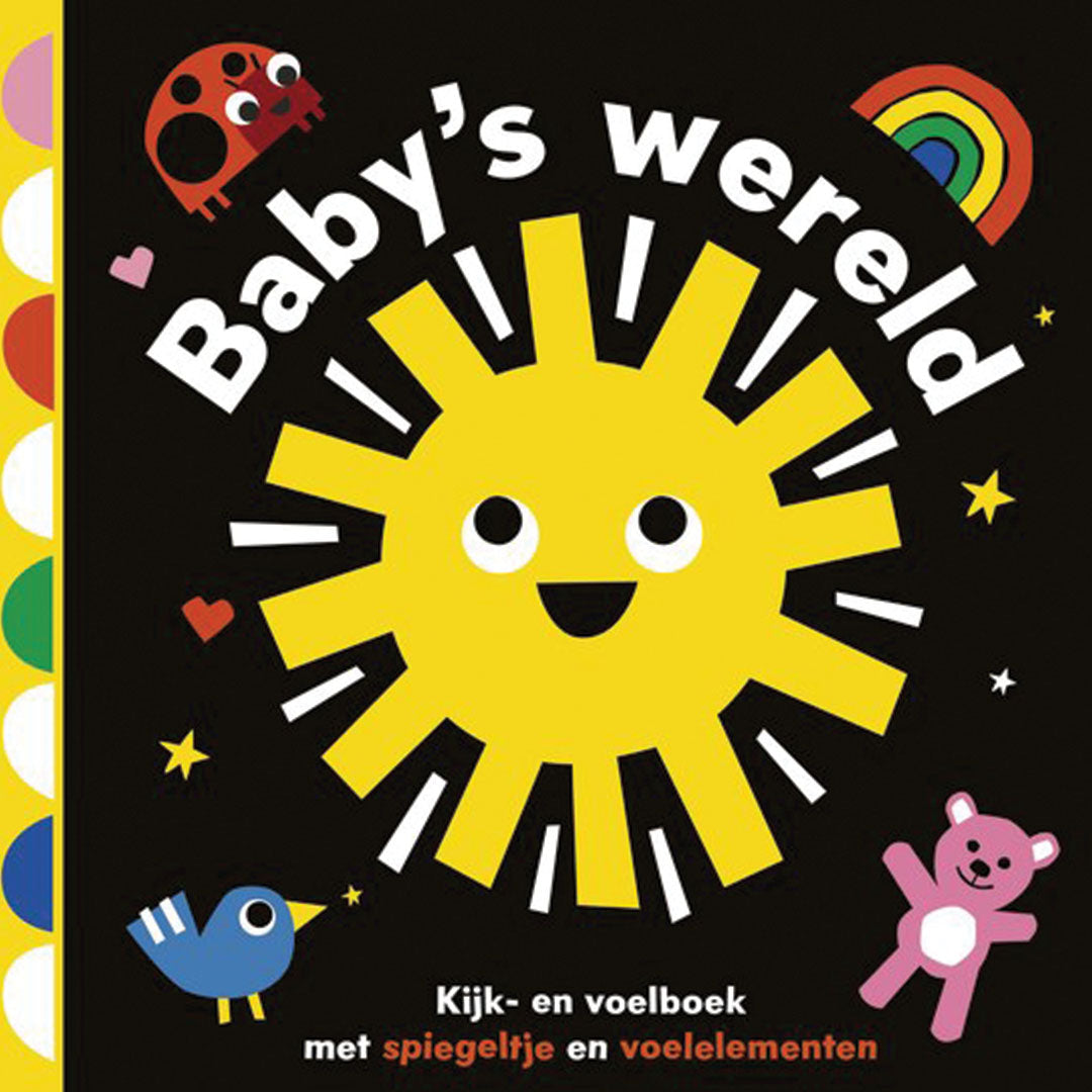 uitgeverij witte leeuw kijk- en voelboek baby's wereld