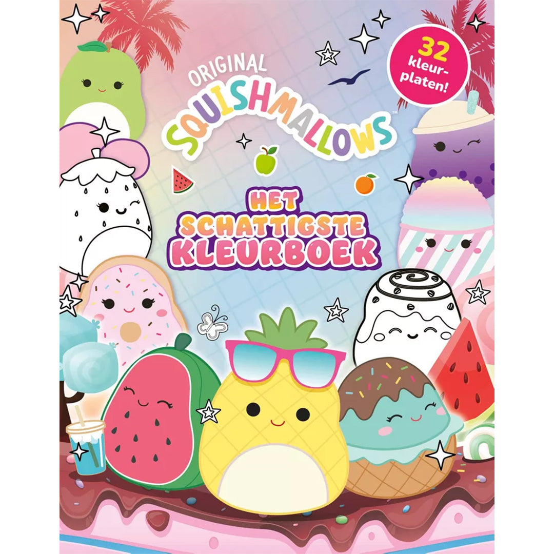 uitgeverij witte leeuw original squishmallows kleurboek | 1615450 | 1