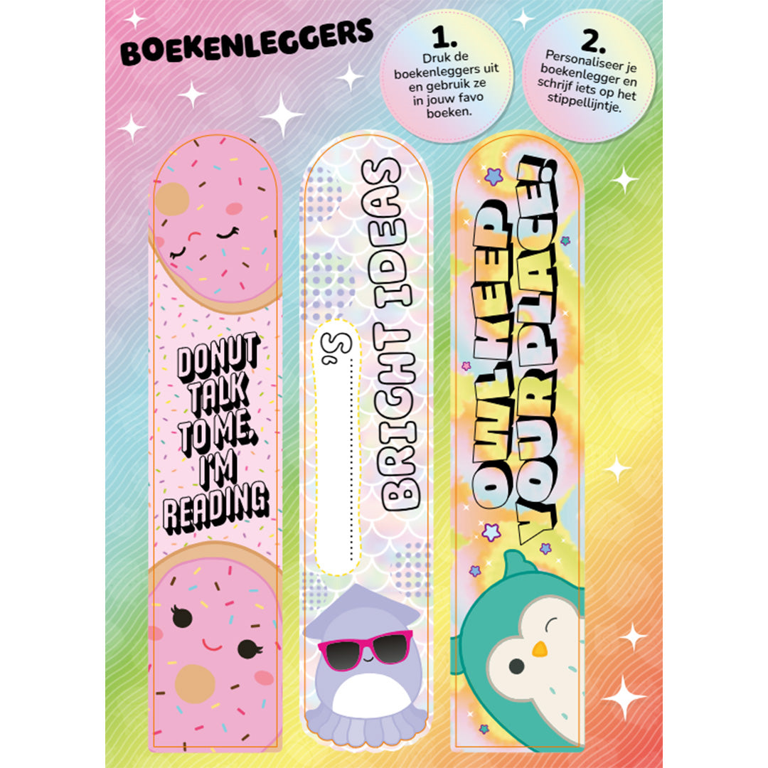 uitgeverij witte leeuw original squishmallows sticker- en doeboek | 1615471 | 2