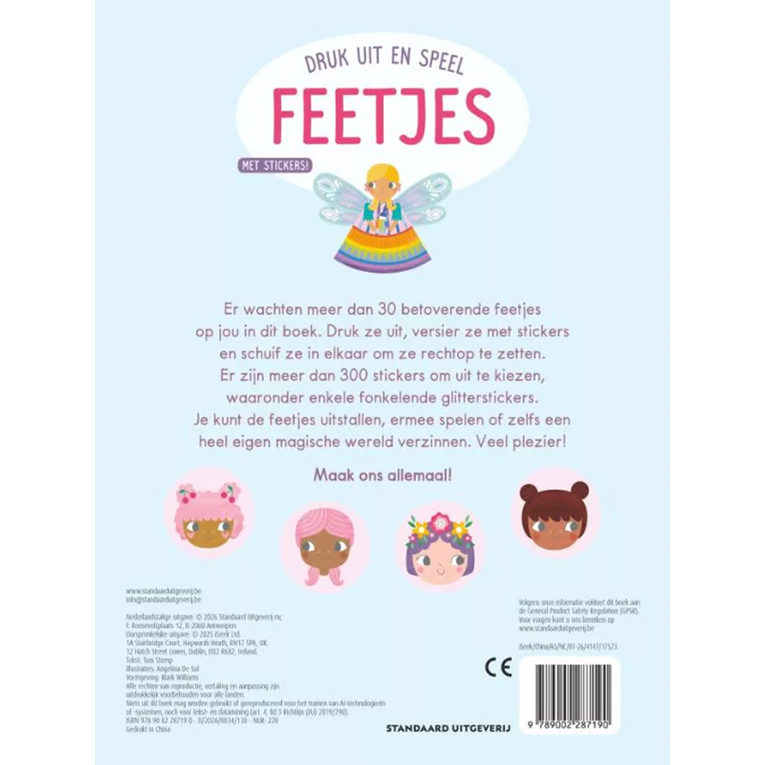 uitgeverij wpg druk uit en speel - feetjes | WPG1528719 | 6