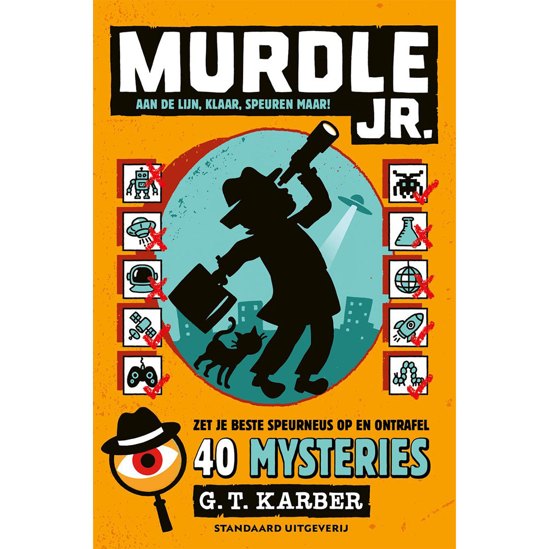 uitgeverij wpg murdle jr puzzelboek 2 - aan de lijn, klaar, speuren maar! | 1528353 | 