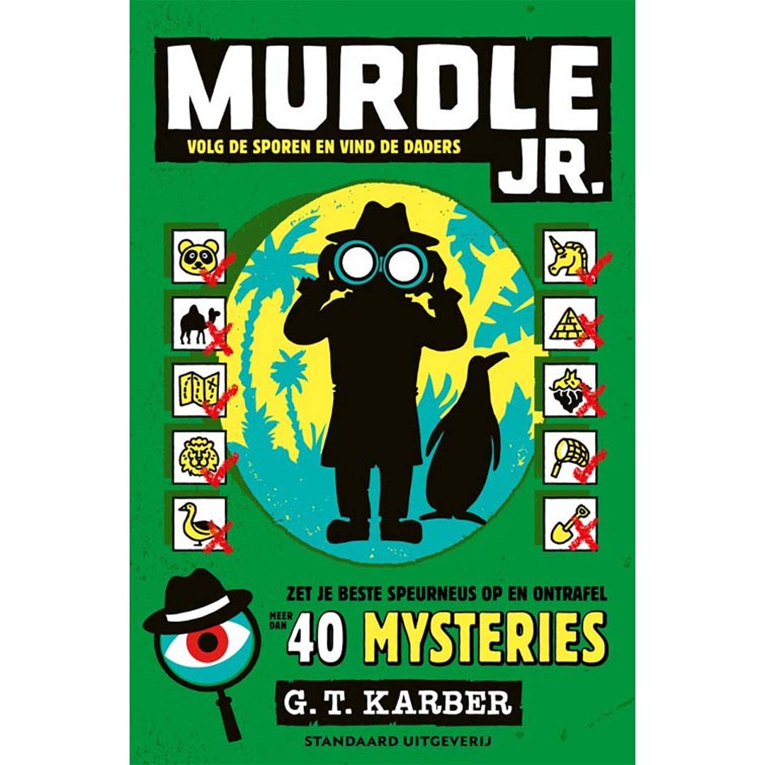 uitgeverij wpg murdle jr puzzelboek 3 - volg de sporen en vind de daders | 15283956 | 