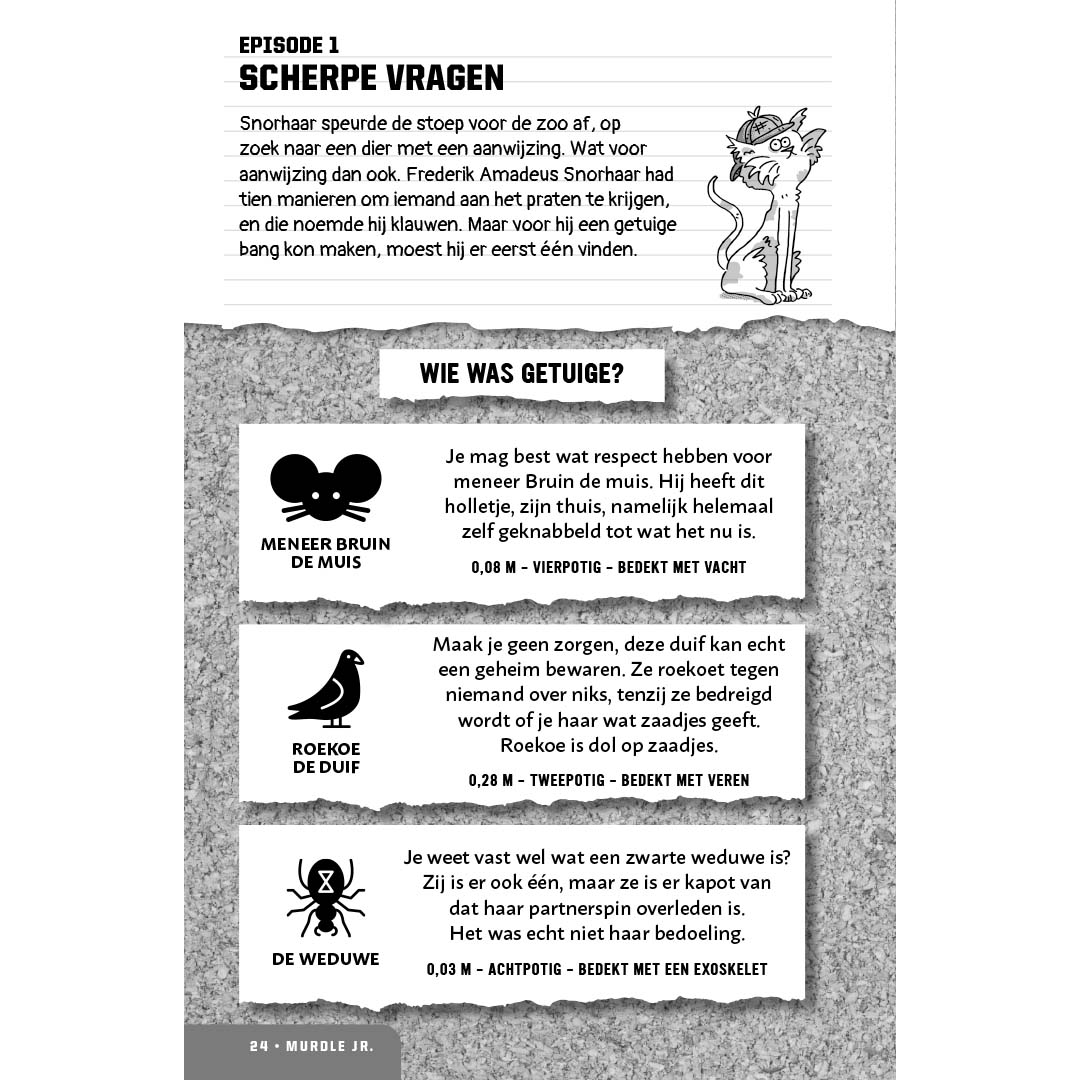 uitgeverij wpg murdle jr puzzelboek 3 - volg de sporen en vind de daders | 15283956 | 5