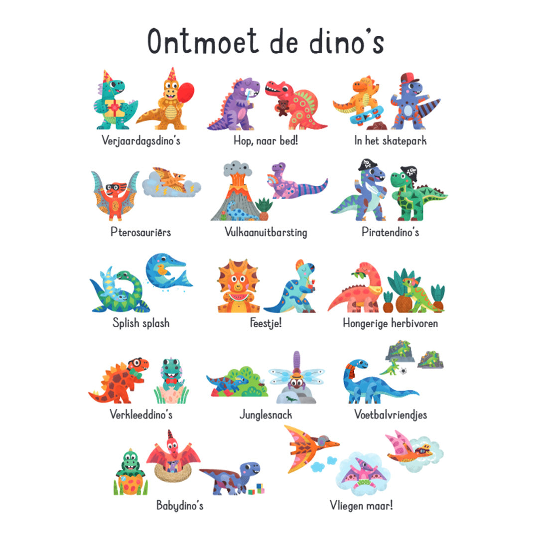 uitgeverij wpg druk uit en speel - dino's | WPG1528718 | 3