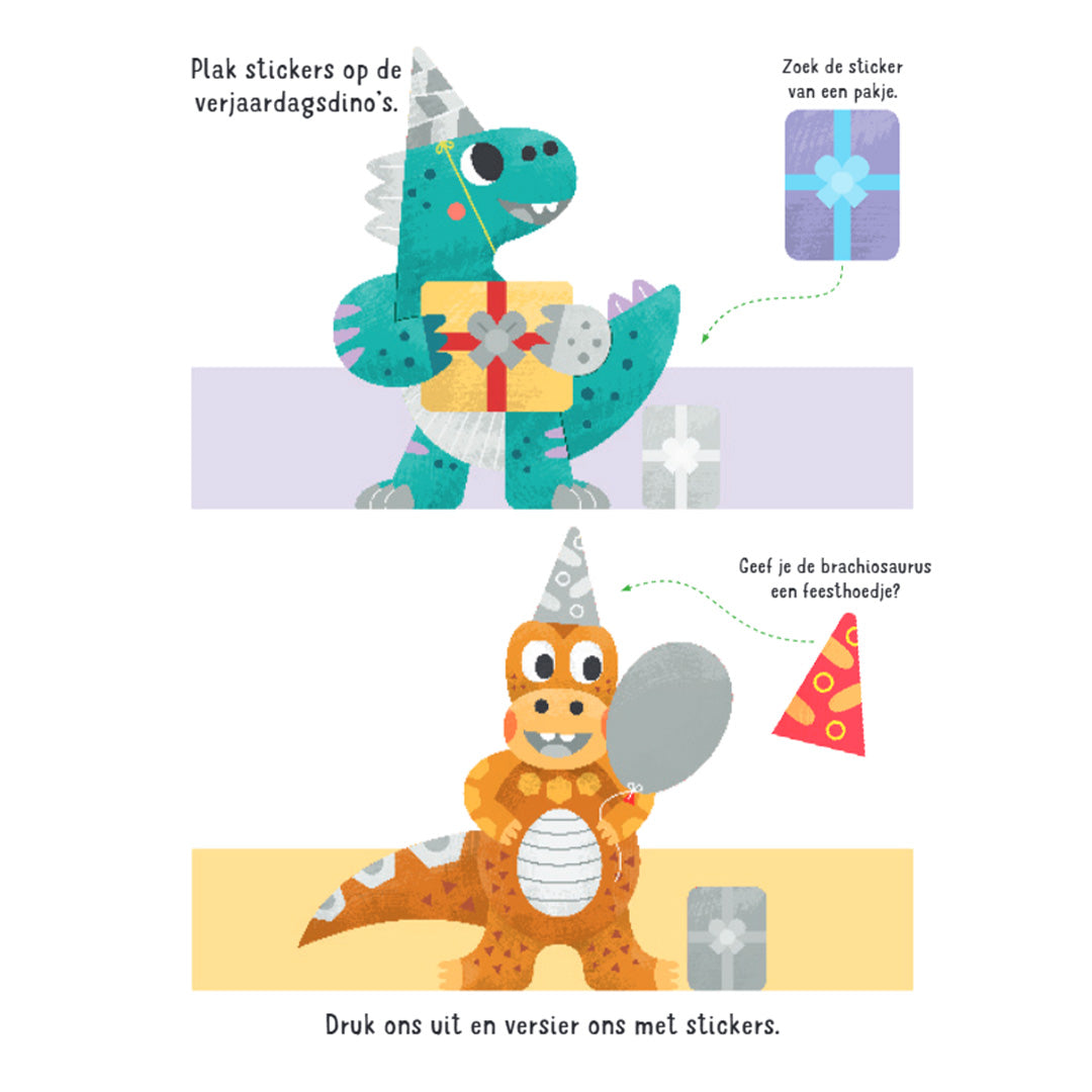 uitgeverij wpg druk uit en speel - dino's | WPG1528718 | 4