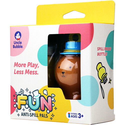 uncle bubble anti-knoei bellenblaas beer - assorti | 16.UB131 | 2