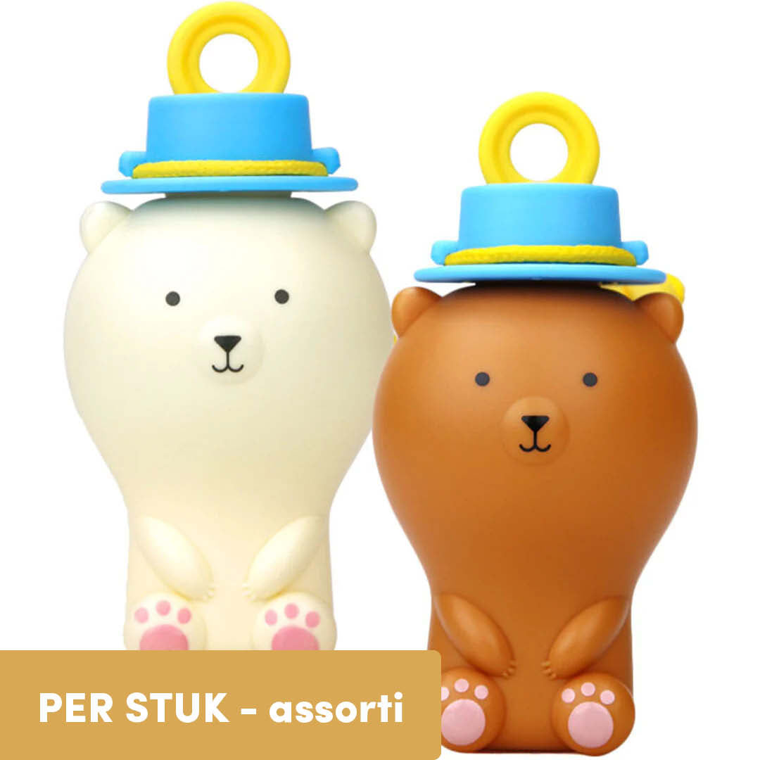 uncle bubble anti-knoei bellenblaas beer - assorti | 16.UB131 | 0