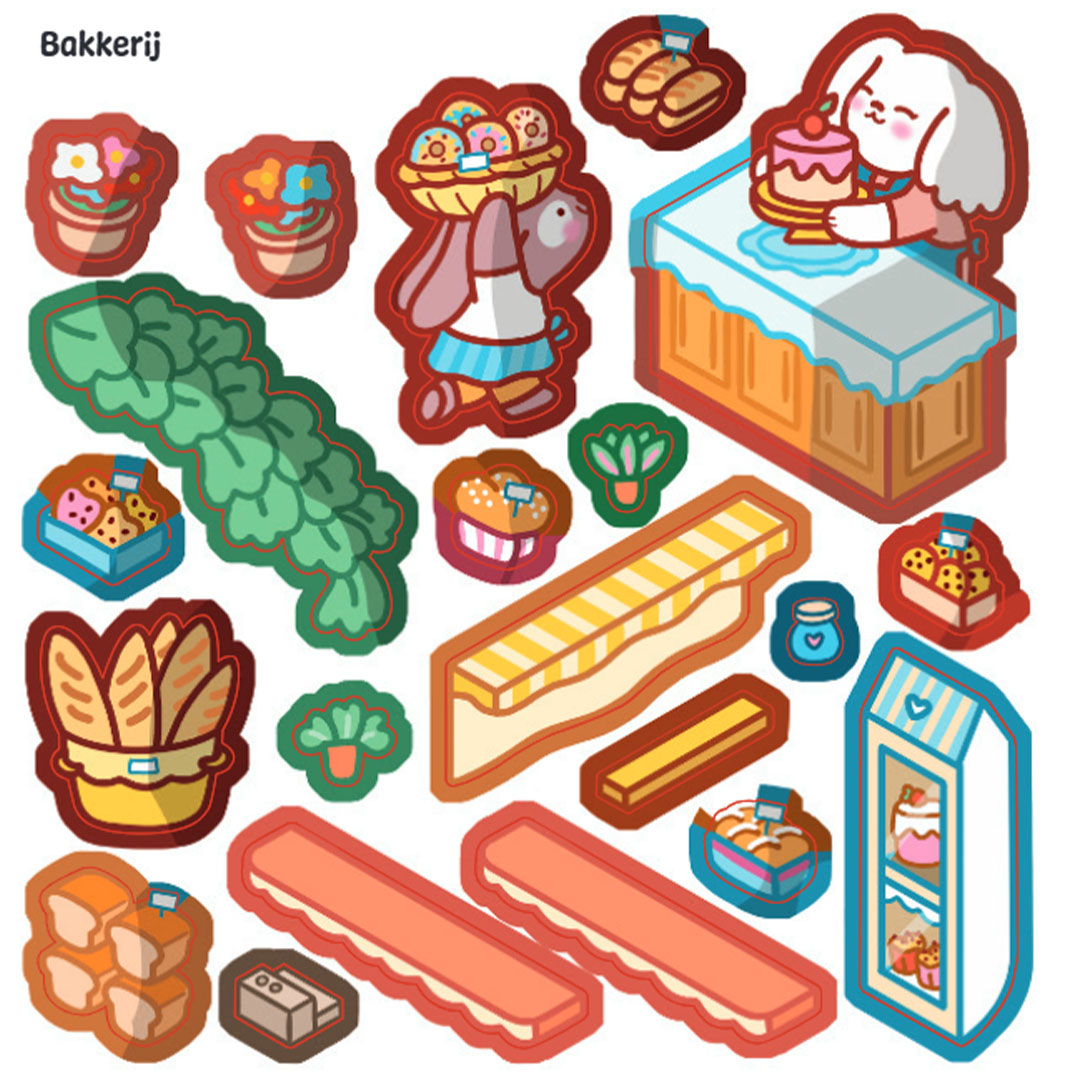 unieboek cozy kleur- stickerboek - comfy winkels | 1480511 | 4