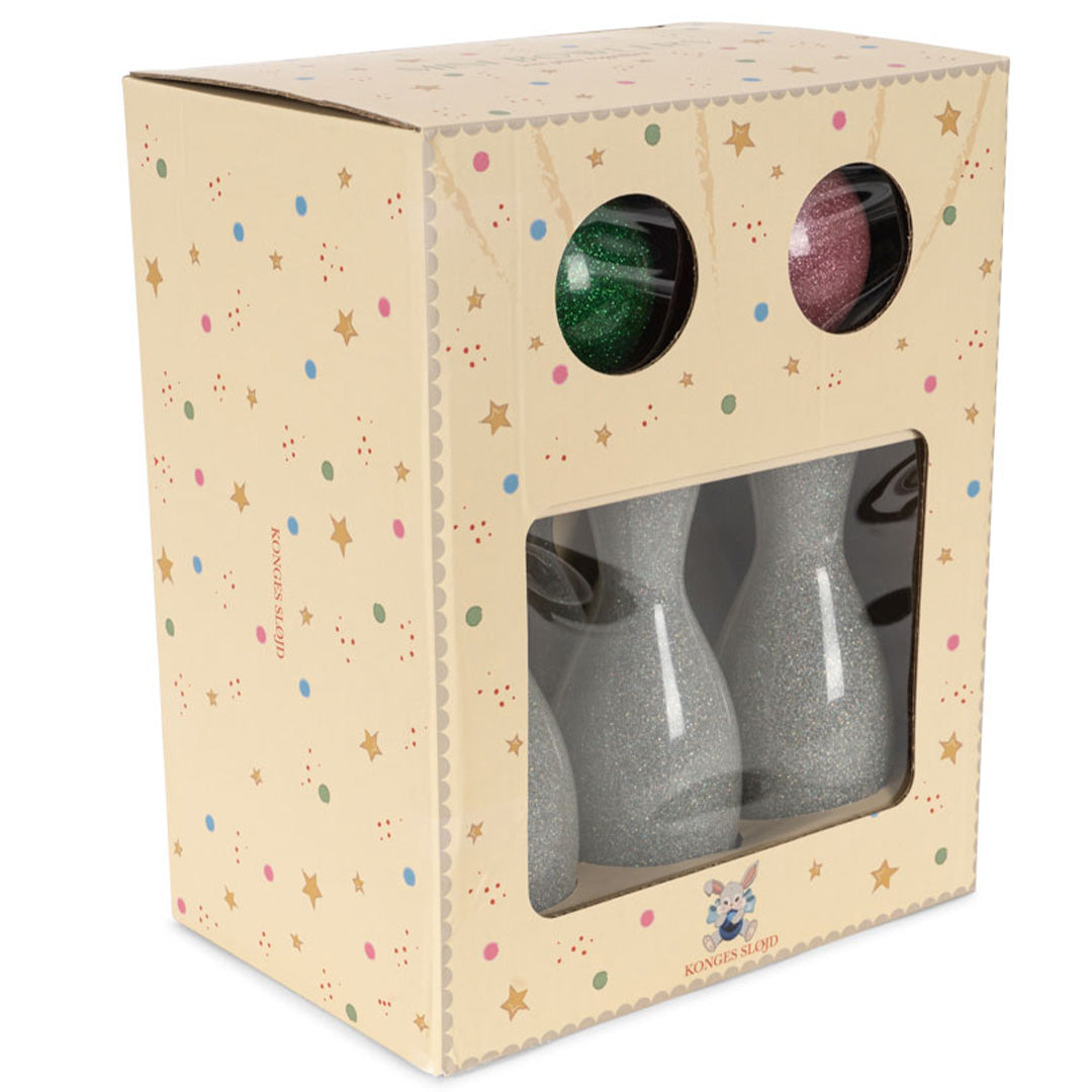 konges sløjd kegelspel glitter | KS105406 | 3