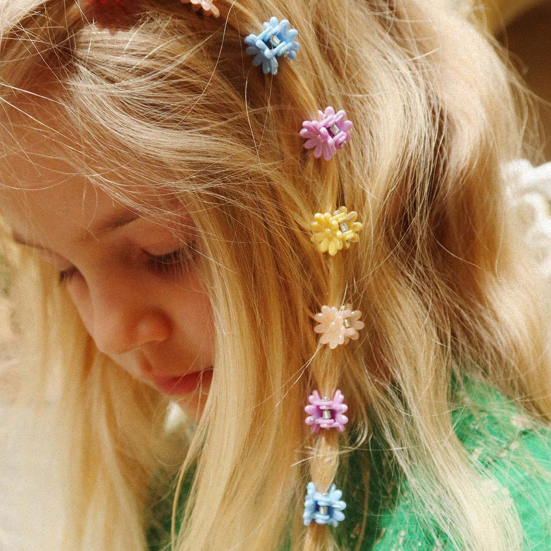 konges sløjd haarspeldjes mini flower - 10st | KS104576 | 2