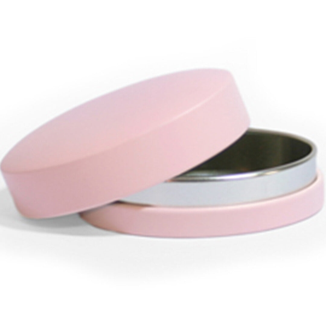 vanhalst blikken opbergdoosje ovaal - roze | BL-041 | 0