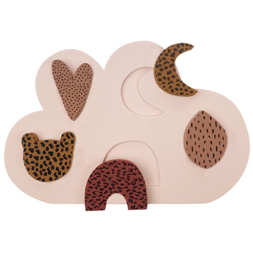 vanpauline foampuzzel roze - 5st | 8719689799472 | 1