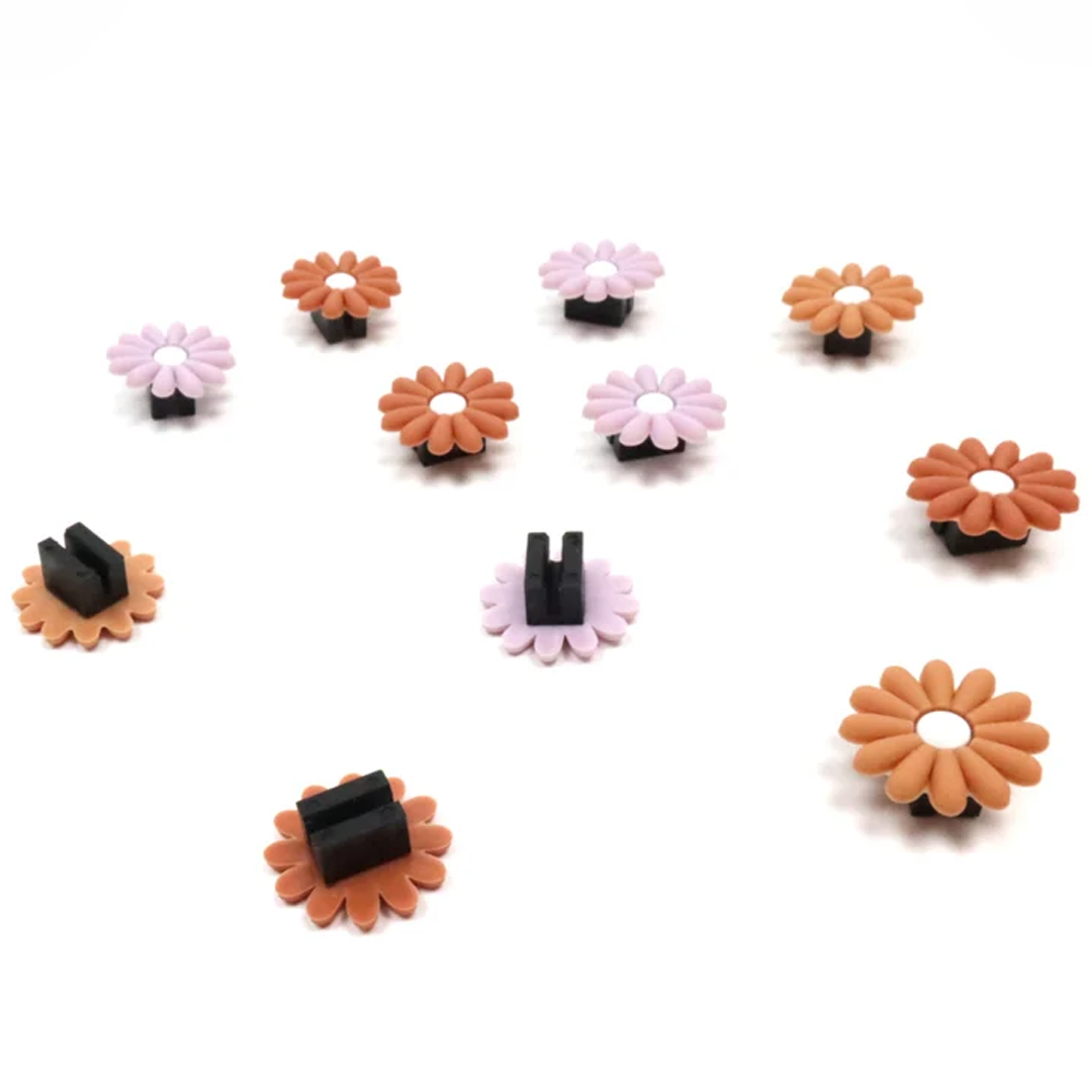 vanpauline spaakdecoratie bloemen - lila - 12st | 8720828162385 | 2
