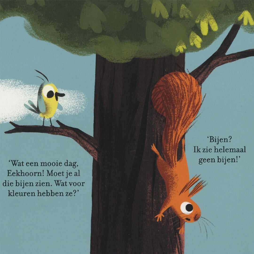 veltman uitgevers flapjesboek eekhoorn & vogel - kleuren | 1742163 | 1