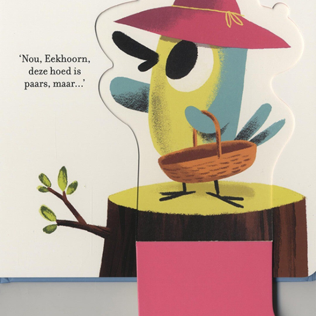 veltman uitgevers flapjesboek eekhoorn & vogel - kleuren | 1742163 | 6
