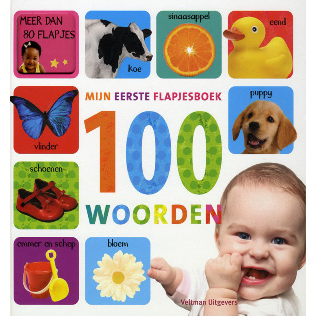 veltman uitgevers mijn eerste flapjesboek 100 woorden | 17407296 | 0
