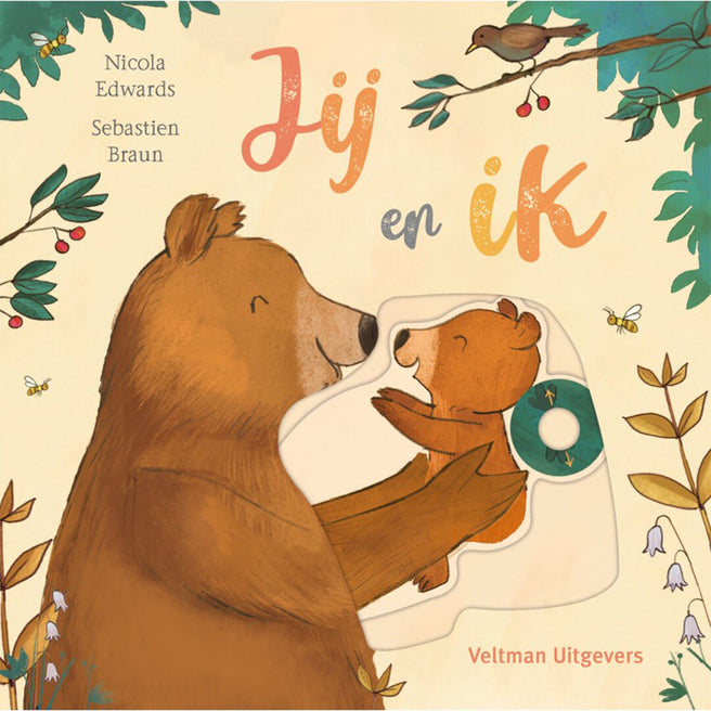 veltman uitgevers schuif- en flapjesboek jij en ik | 1741976 | 0
