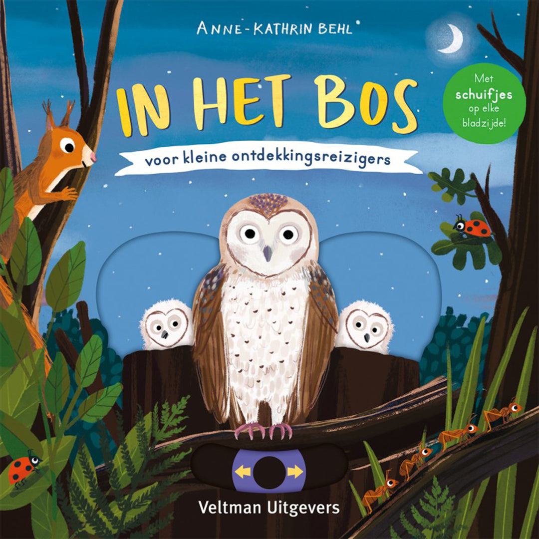 veltman uitgevers schuifboekje in het bos | 1742038 | 0