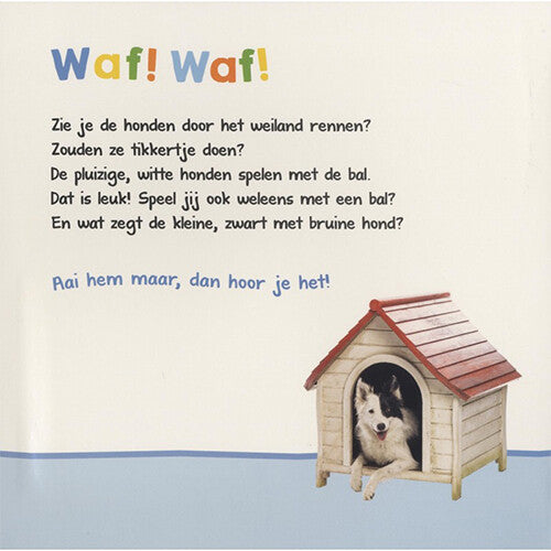 veltman uitgevers voel- en geluidenboek - welk dier hoor ik hier? - lievelingsdieren | 1742034 | 3
