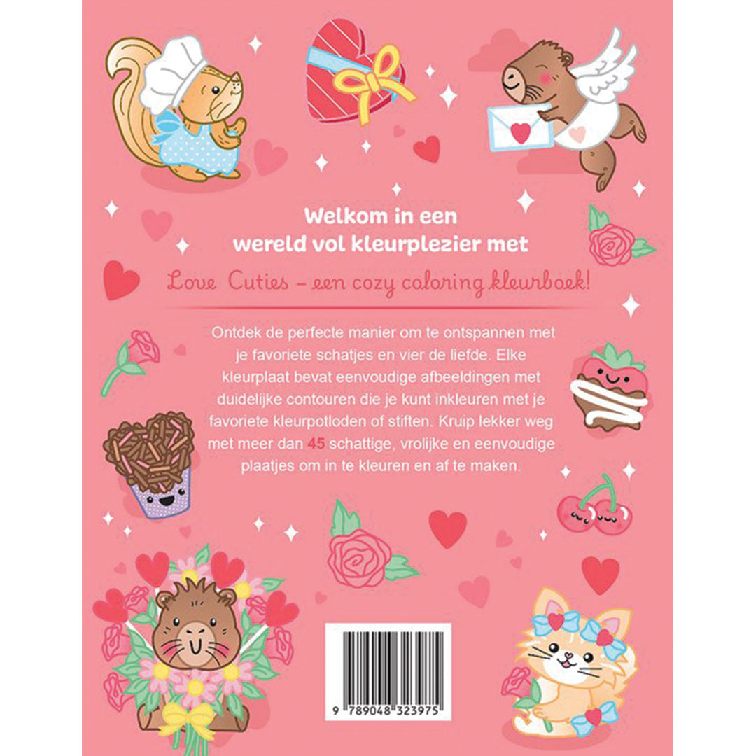 veltman uitgevers love cuties - cozy kleurboek | 1742397 | 4