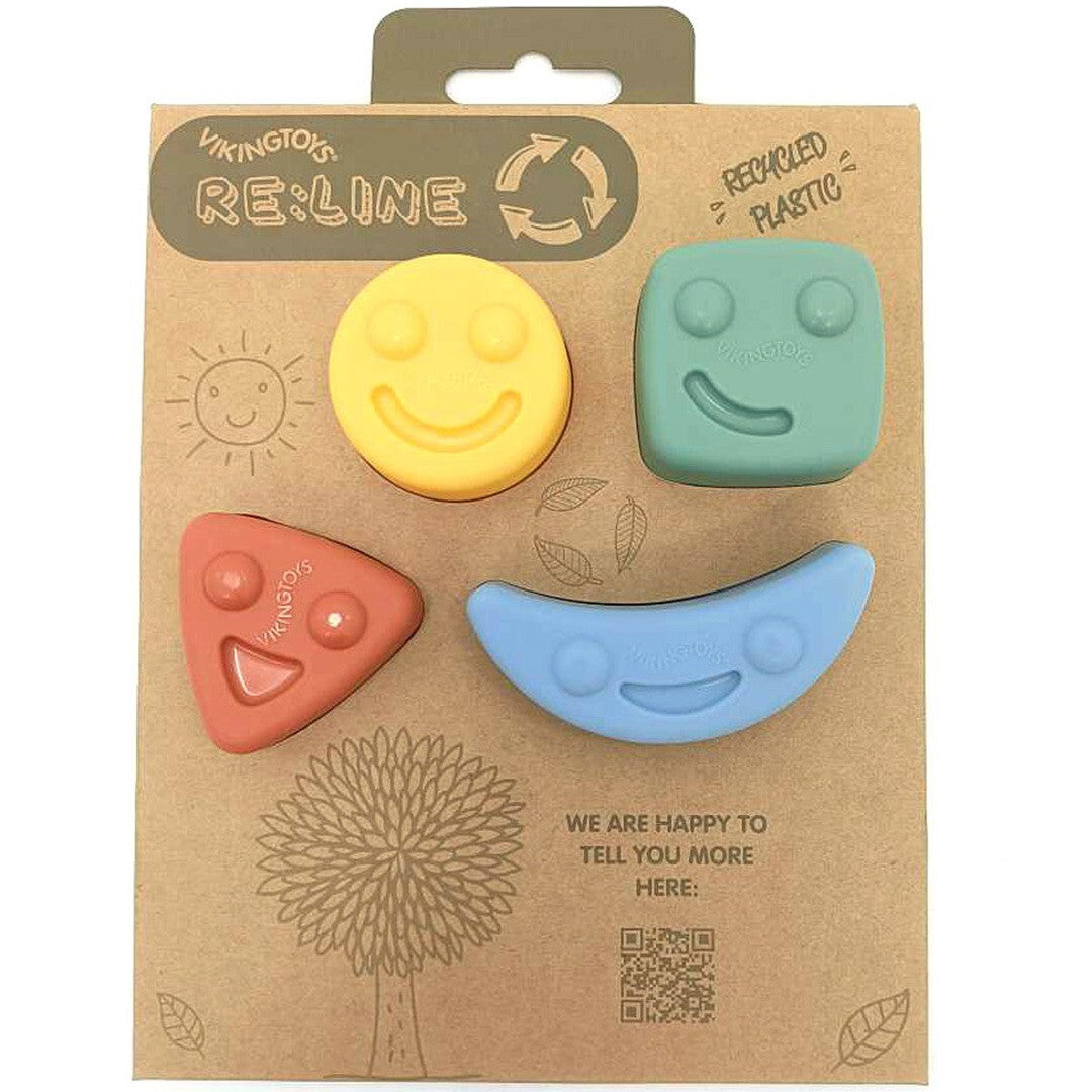 viking toys ecoline zandvormpjes - vrolijke gezichten   | 06.30-82030  | 1