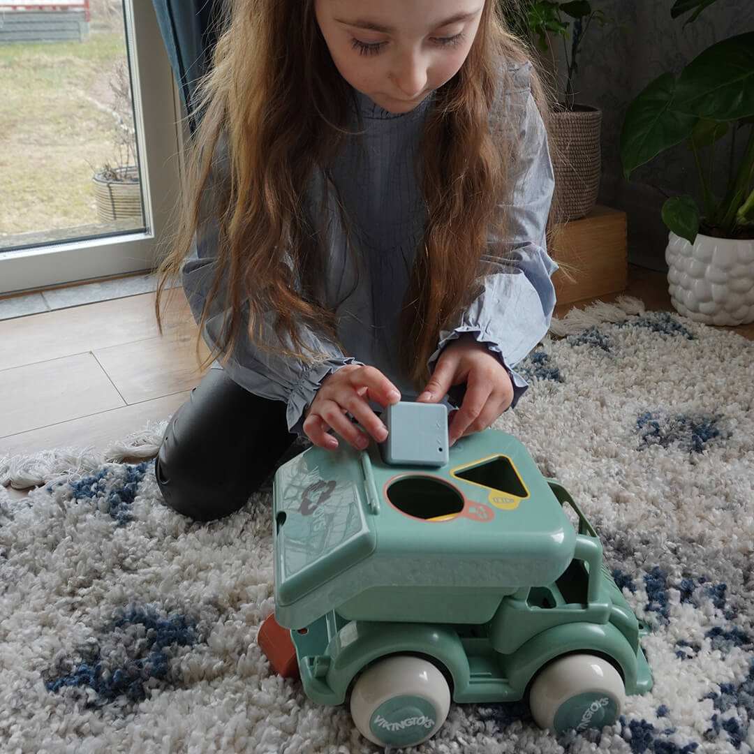viking toys re:line vuilniswagen met vormenstoof | 06.30-81280 | 1