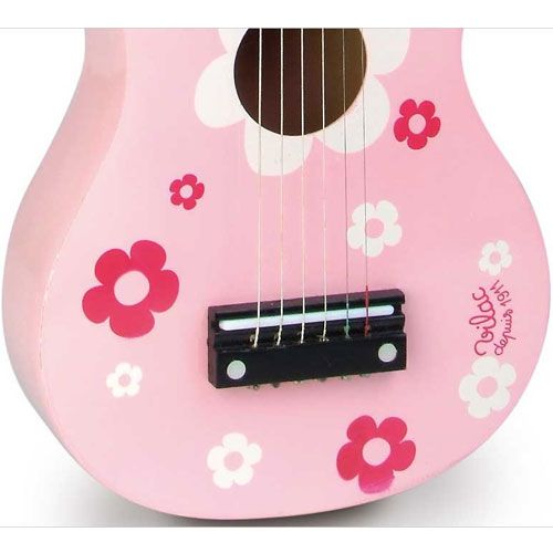 vilac gitaar roze bloemen | VI8305 | 2