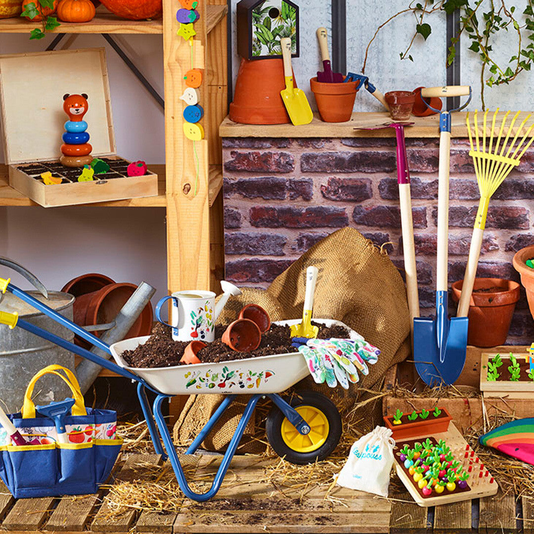 vilac kinderkruiwagen kleine tuinman | VI3807G | 5