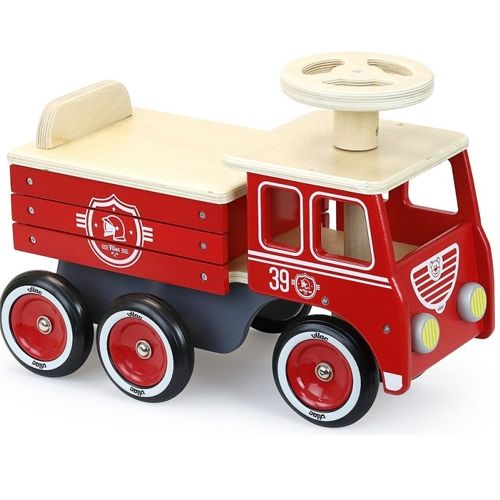 vilac loopwagen brandweer | VI1126R | 2