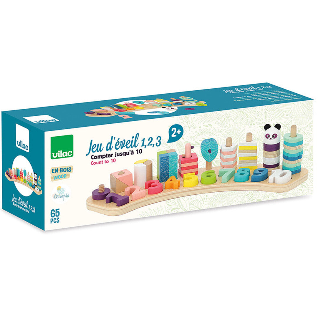 vilac sorteer- en telspel - 1,2,3 | VI1060 | 5