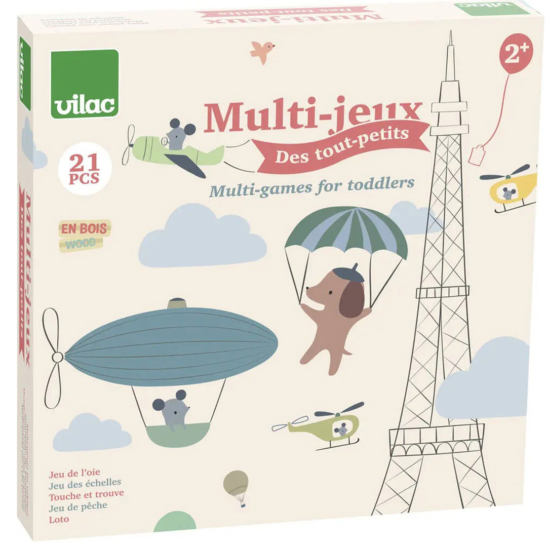 vilac spelletjesdoos multi-jeux | VI7117 | 6