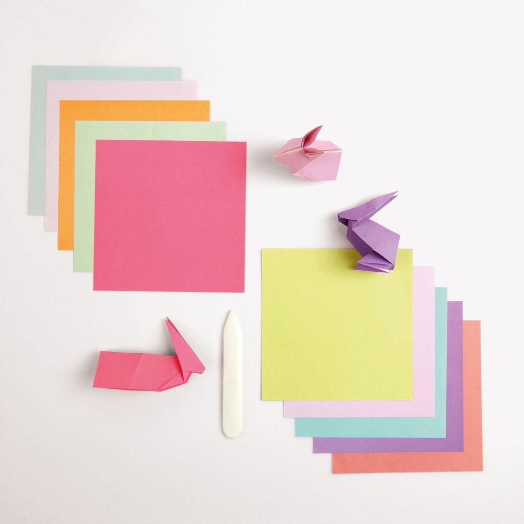 vouwpapier origami duo color - pastel - 100st | 300895 | 1