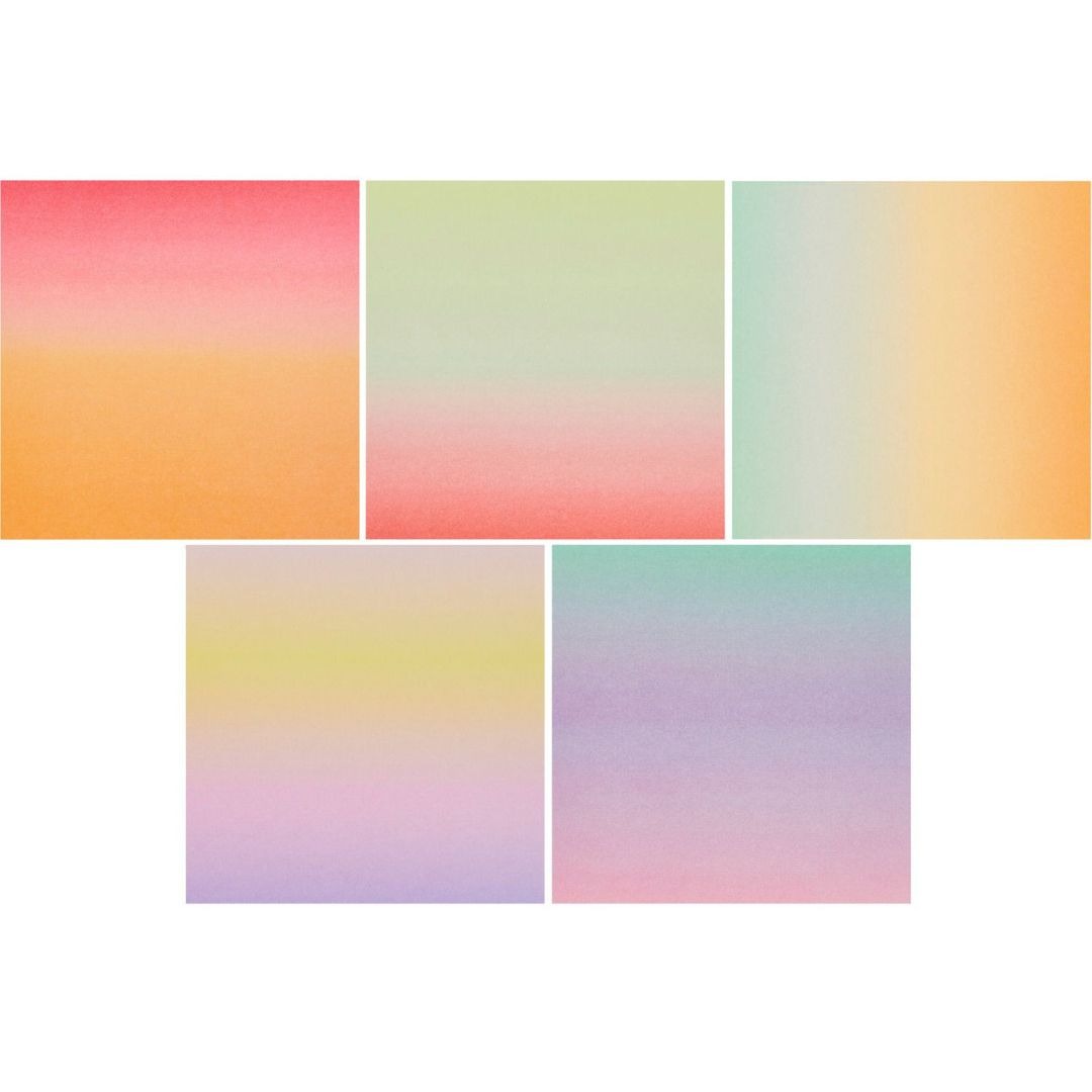 vouwpapier origami linear gradient - 50st | 300893 | 2