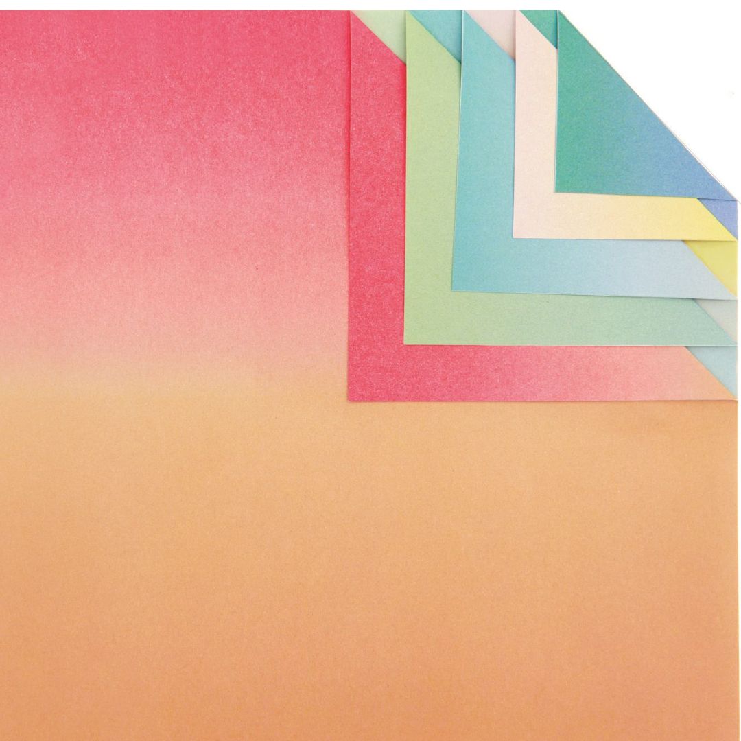 vouwpapier origami linear gradient - 50st | 300893 | 3