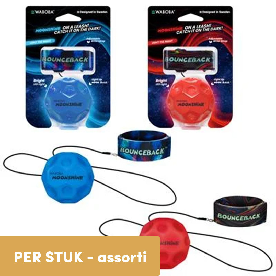 waboba stuiterbal bounce back - led - assorti | 2017607 | 1