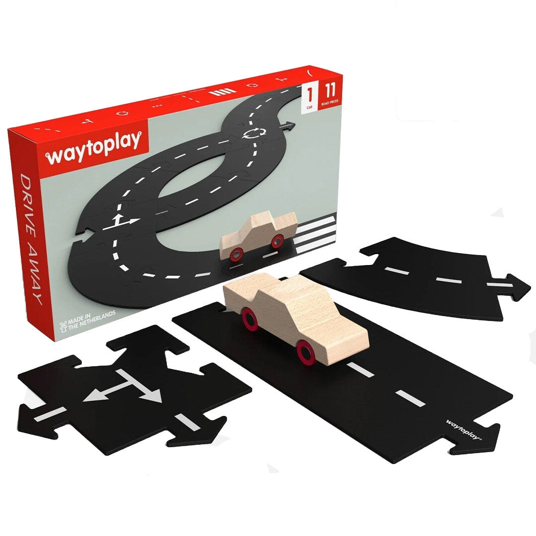 waytoplay autoweg drive away - 11-delig met auto | 11DA | 0