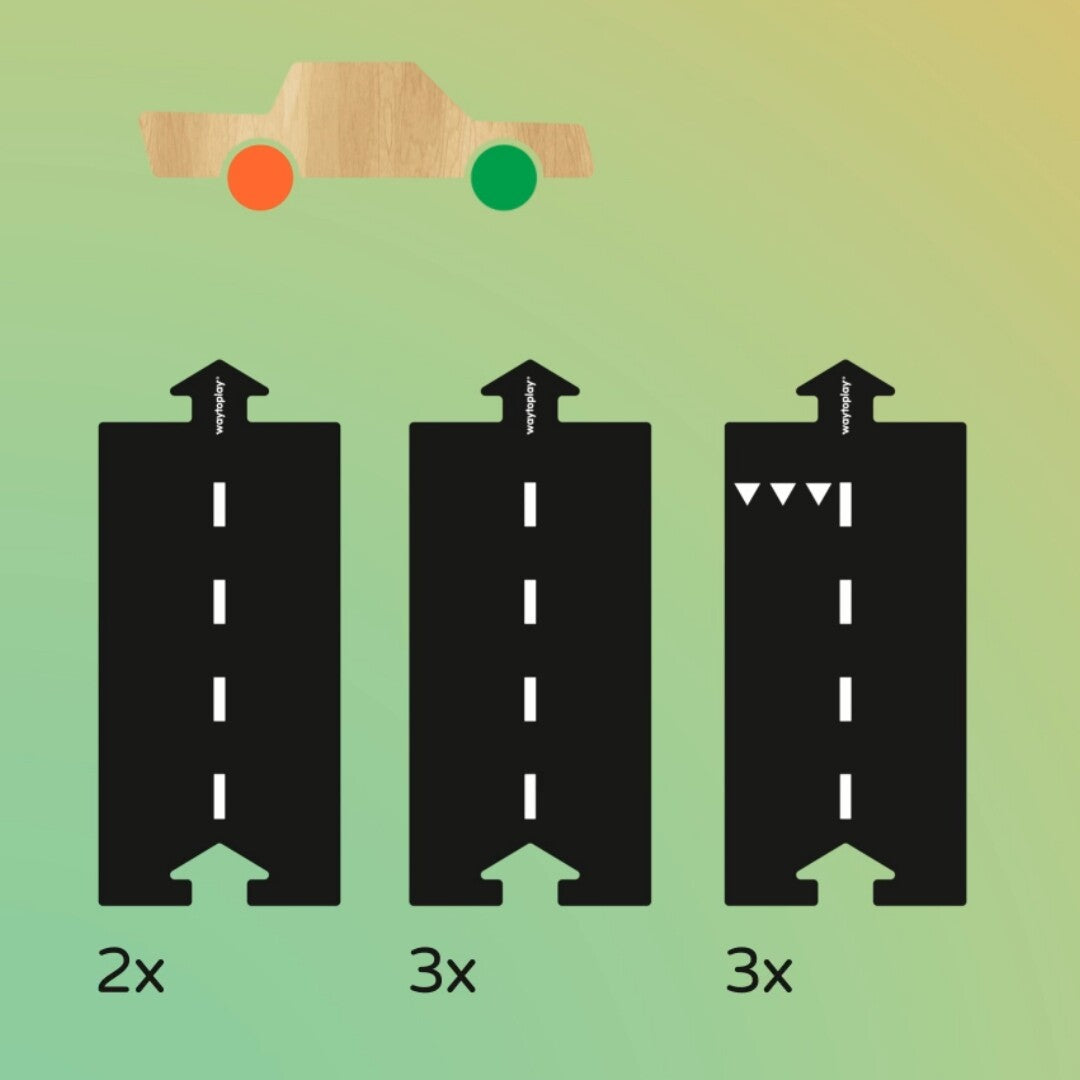 waytoplay highway giftset - 24-delig + auto | W2P-24HI1HW | 3