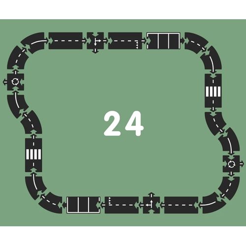 waytoplay snelweg - 24-delig | W2P-24HI | 2