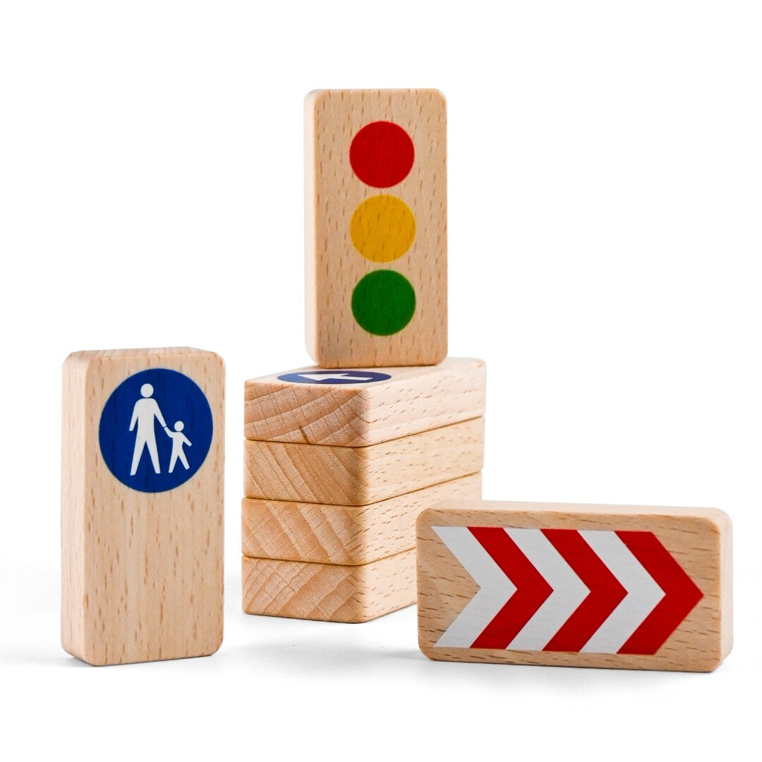 waytoplay verkeersborden 8-delig | W2P-8RB1 | 0