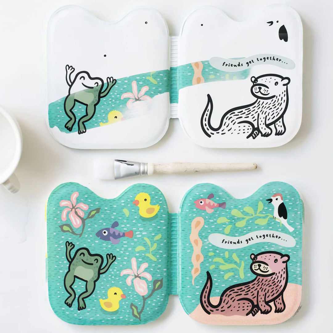 wee gallery badboekje colour me - frog and friends | WG-WG657 | 1
