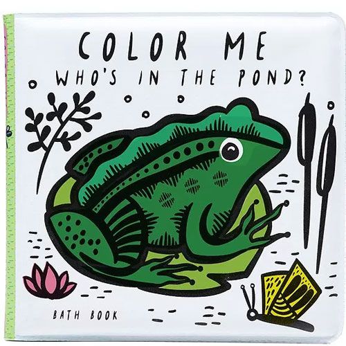 wee gallery badboekje colour me - pond   | WG651 | 0