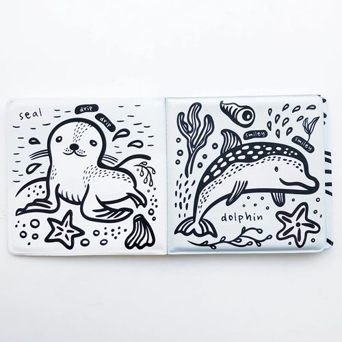 wee gallery badboekje colour me - water  | WG653 | 1