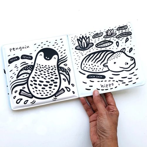 wee gallery badboekje colour me - water  | WG653 | 3