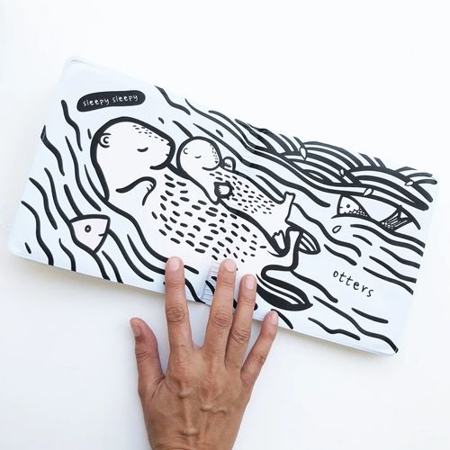 wee gallery badboekje colour me - water  | WG653 | 4
