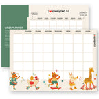 weekplanner notitieblok