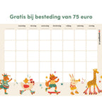 weekplanner notitieblok