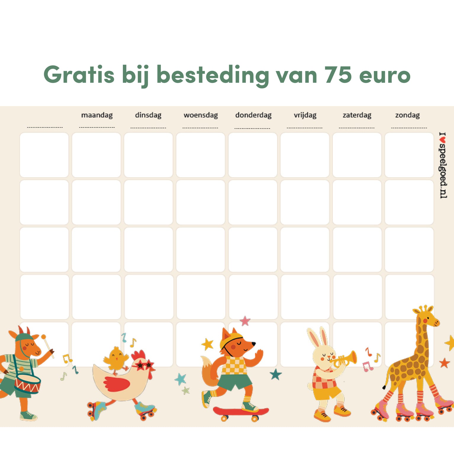 weekplanner notitieblok