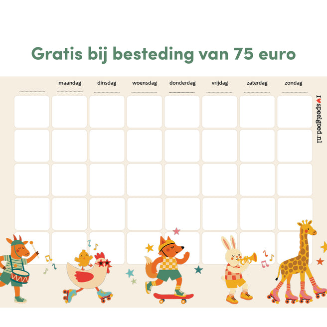 weekplanner notitieblok
