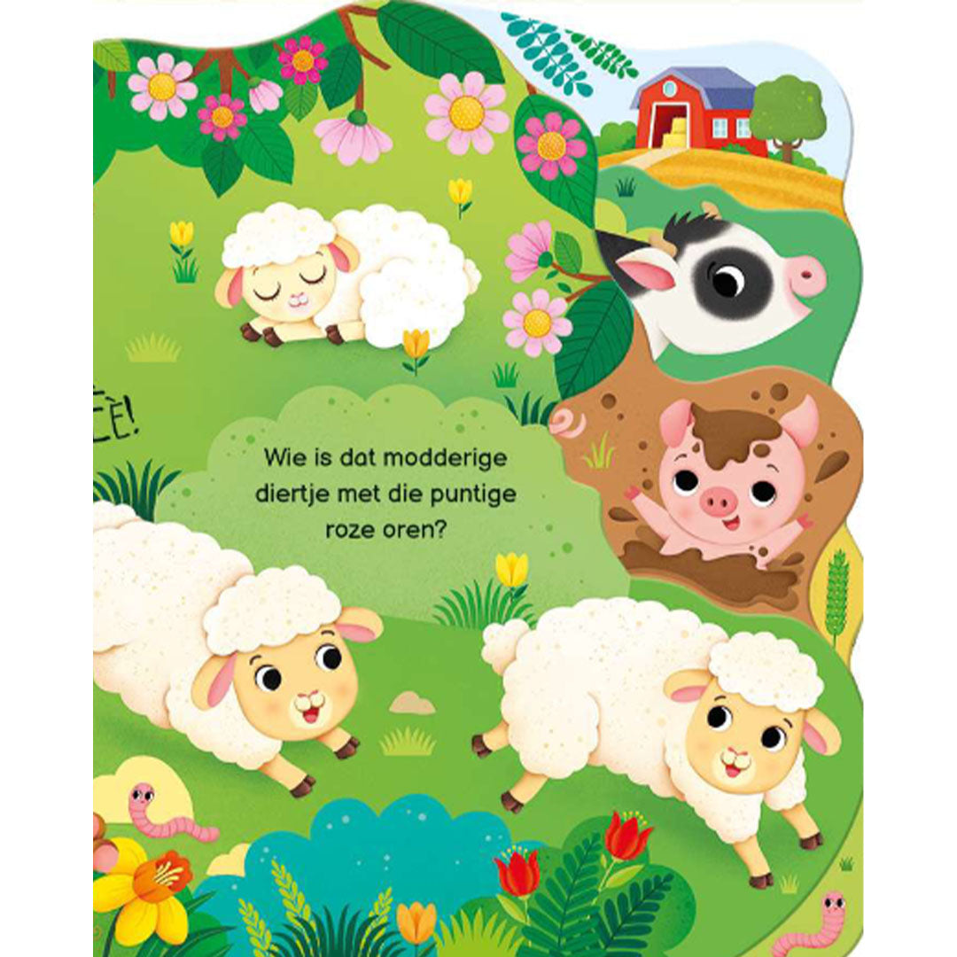 uitgeverij usborne kartonboek wie zie je vandaag op de boerderij? | 1706934 | 15