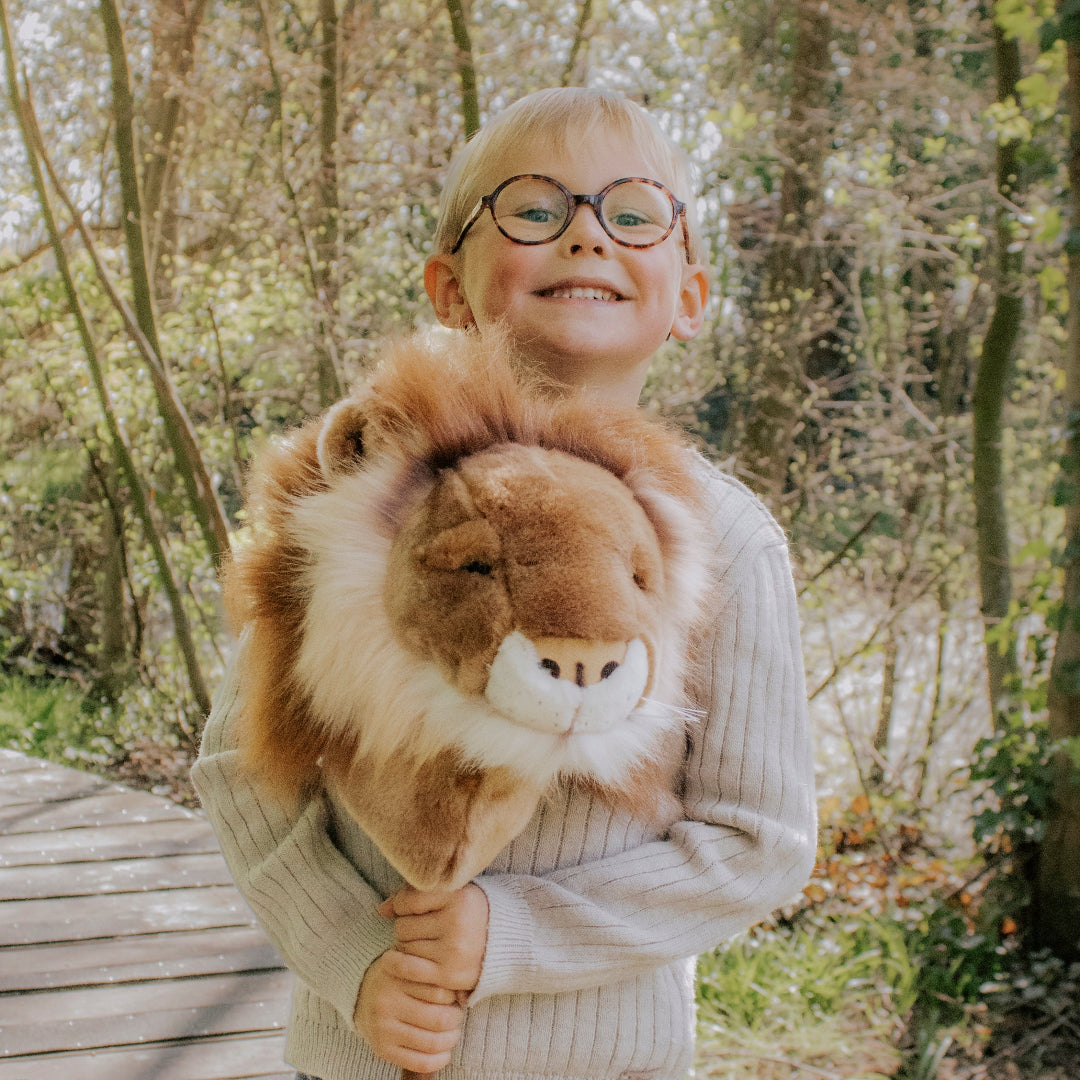 wild & soft stokdier leeuw | WS4801 | 1